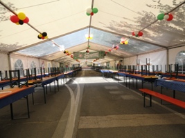 Rendezvénysátor 10 méter széles-11